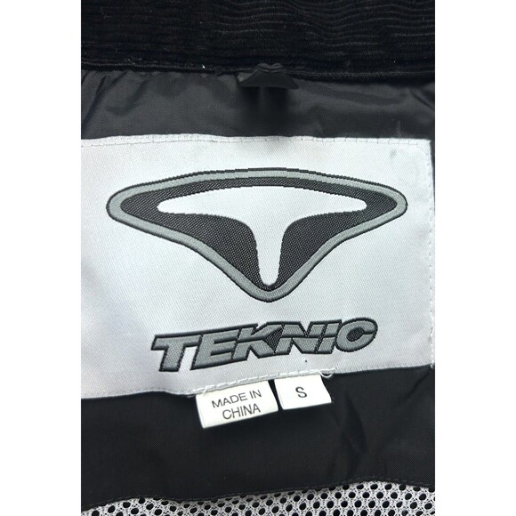 Teknic Motorcycle Reflector Jacket Black Size Small - Picture 8 of 14